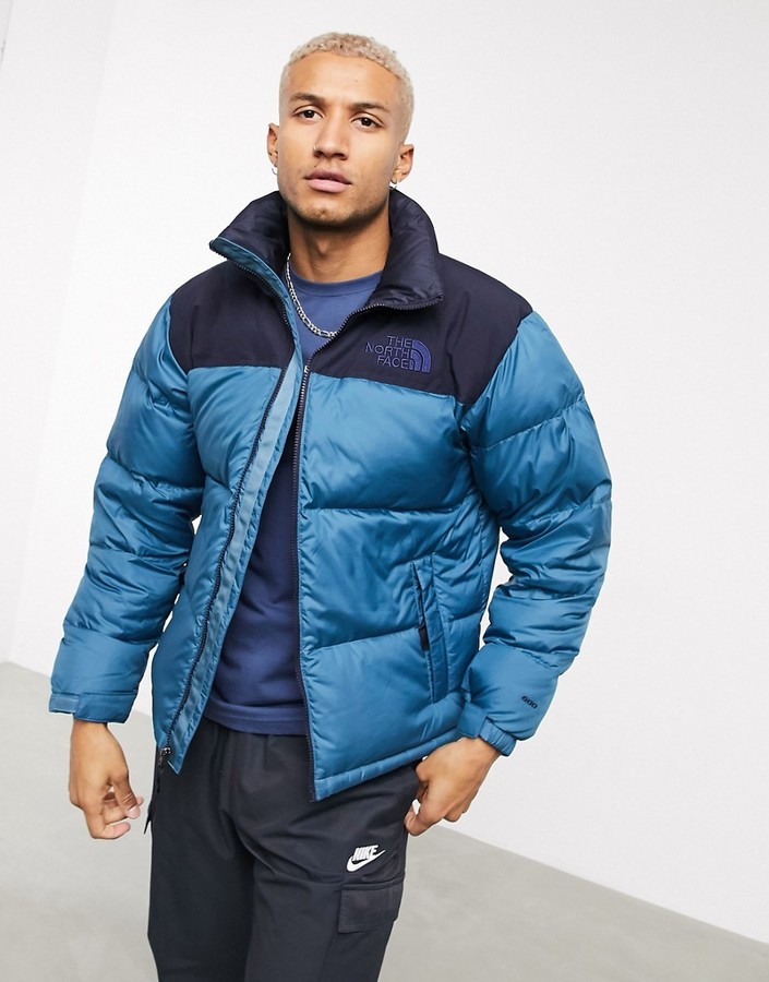 The North Face Eco Nuptse jacket in blue - ShopStyle Outerwear