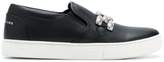 Thumbnail for your product : Marc Jacobs Mercer chain link slip-on sneakers