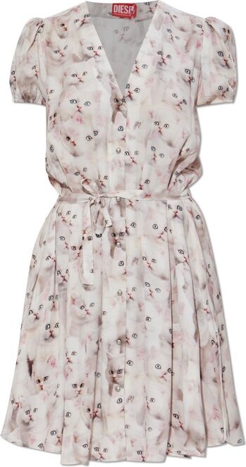 Diesel D-Ollish R1 Printed Dress