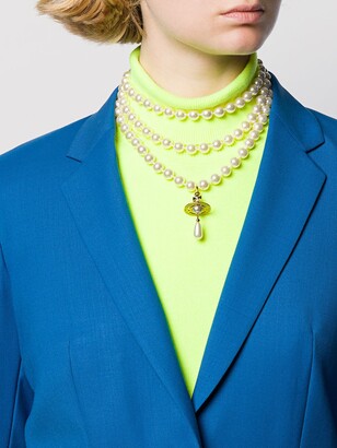 Vivienne Westwood Layered Pearl Necklace