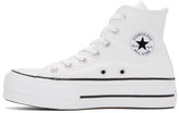 Thumbnail for your product : Converse White Chuck Taylor All Star Lift High Sneakers