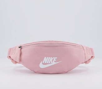 Nike Heritage Waistpack Pink Glaze White F
