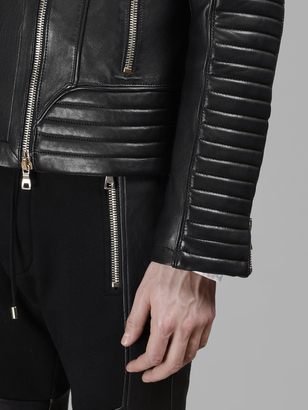 Balmain Leather Jackets