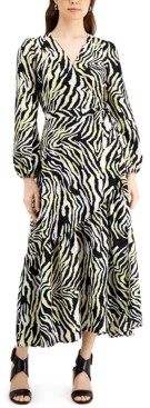 bar iii wrap dress