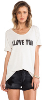 Thumbnail for your product : Feel The Piece x Tyler Jacobs I Love You Boyfriend Tee