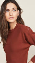Thumbnail for your product : Jason Wu Jason Wu Grey Three Button Long Sleeve Knit Top