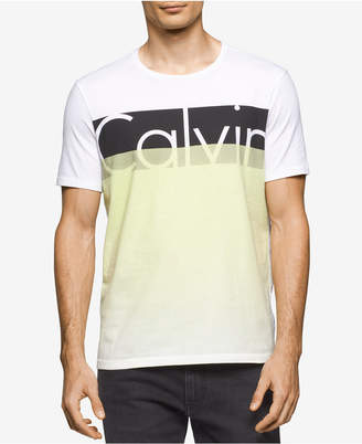 Calvin Klein Jeans Men's Colorblocked Graphic-Print T-Shirt