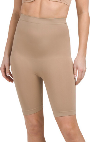TJMAXX High Waist Thigh Shaper For Women, Nylon/Spandex/Cotton