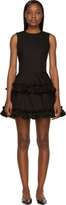 Thumbnail for your product : J Brand x Simone Rocha Black Tiered Ruffle Dress