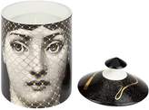 Thumbnail for your product : Fornasetti Golden Burlesque Scented Candle With Lid