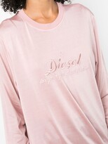Thumbnail for your product : Diesel Embroidered-Logo Long-Sleeve Top