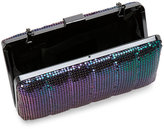 Thumbnail for your product : Jessica McClintock Peacock Noelle Quilted Mesh Clutch