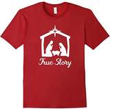 Thumbnail for your product : story. Nativity True T shirt Christmas Nativity Shirts