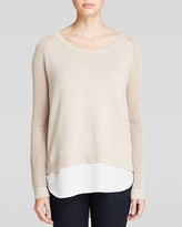 Thumbnail for your product : DKNY DKNYC Double Layer Sweater
