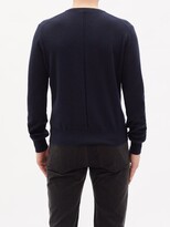 Thumbnail for your product : The Row Mack V-neck Cashmere Sweater - Dark Navy