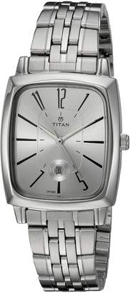 Titan Women's 'Neo' Quartz Metal and Brass Automatic Watch, Color: (Model: 2558SM01)