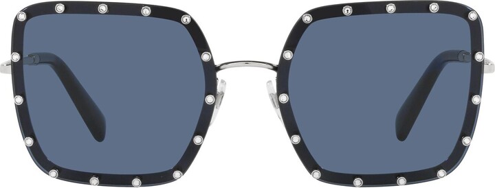 Valentino Blue Women's Sunglasses | Shop the world's largest 