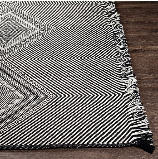 LivablissZanafi6'x9'RectangleWovenIndoorAreaRugsGray