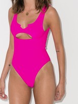 Thumbnail for your product : Frankie's Bikinis Cody cutout swimsuit