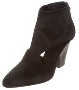 Thumbnail for your product : Zero Maria Cornejo Ponyhair Ankle Boots