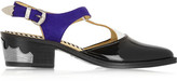 Thumbnail for your product : Toga Embossed leather and suede pumps