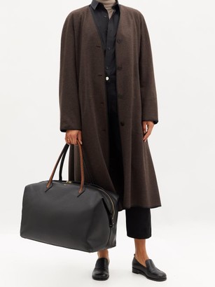 Métier Metier - Perriand Large Leather Weekend Bag - Black Multi