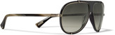 Thumbnail for your product : Lanvin Metal and Acetate Aviator Sunglasses