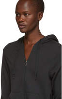 Thumbnail for your product : Calvin Klein Underwear Black Monochrome Zip-Up Hoodie