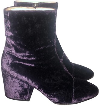 dries van noten velvet boots
