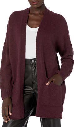Brand Daily Ritual Women's Cozy Boucle Coatigan Sweater 