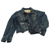 Thumbnail for your product : Diesel Blue Denim / Jeans Jacket & coat
