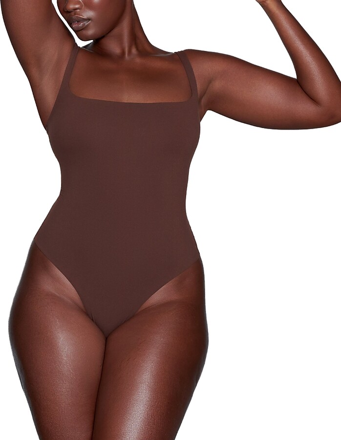 SKIMS Fits Everybody Square Neck Bodysuit
