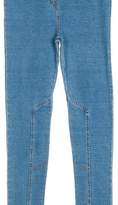 Thumbnail for your product : Joules Girls' Striped Denim Leggings w/ Tags
