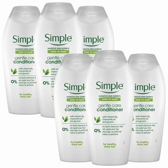 Simple Kind To Hair Gentle Care Conditioner With Vitamin B5 6 X 400Ml