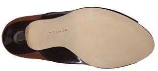 T Tahari 'Linda' Leather Bootie (Women)
