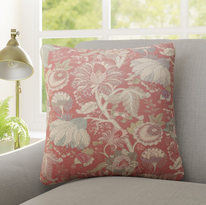Dunelm Raffaela Made to Measure Cushion Cover Raffaela Cranberry