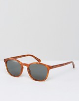 Thumbnail for your product : Raen St Malo Round Sunglasses In Bengal Tort