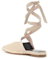 Thumbnail for your product : J.W.Anderson Canvas lace-up sandals