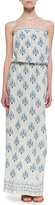 Thumbnail for your product : Velvet by Graham & Spencer Noile Strapless Printed Maxi Dress