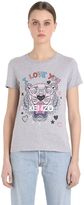 Kenzo Tiger X Valentines Cotton Jersey T-Shirt