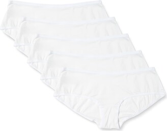 Iris & Lilly Women's Microfibre Cheeky Hipster Knickers