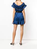 Thumbnail for your product : Self-Portrait belted short dress