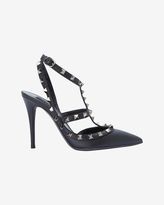 Thumbnail for your product : Valentino Cage Noir Slingback Pump: Black