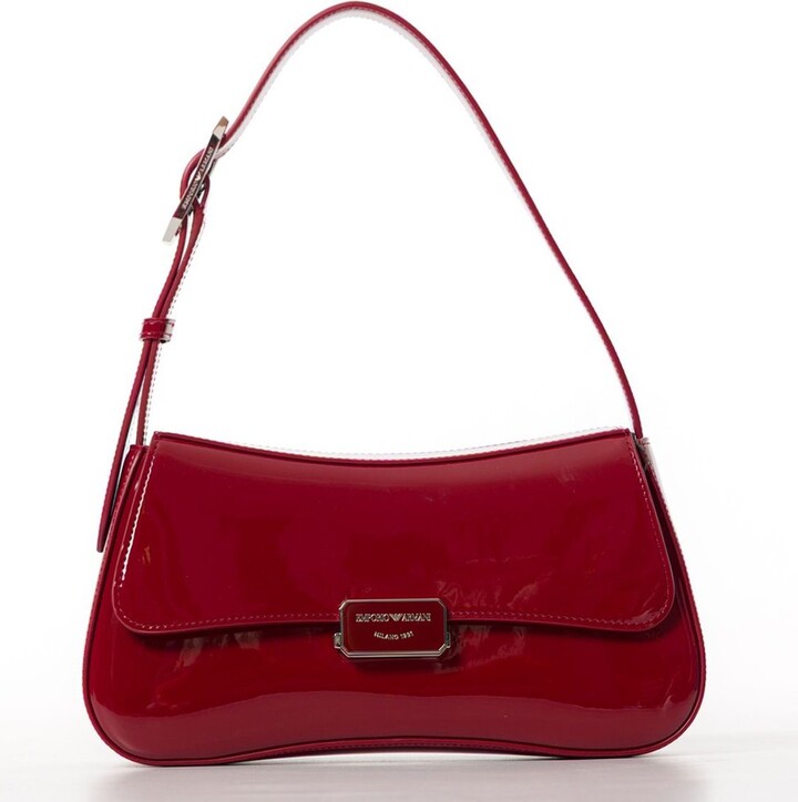 Emporio Armani Logo-Plaque Shoulder Bag