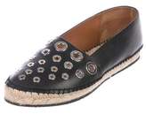 Thumbnail for your product : Givenchy Grommet Leather Espadrilles