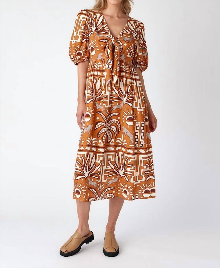 Crosby by Mollie Burch Emmy Dress In Serengheti