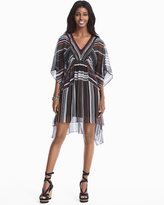 Thumbnail for your product : White House Black Market Striped Kaftan Dress