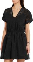 Thumbnail for your product : IRO Genna Broderie Anglaise Cotton-blend Mini Dress