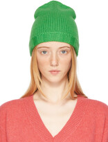 Thumbnail for your product : The Elder Statesman Green Cashmere Fisher Bob Beanie