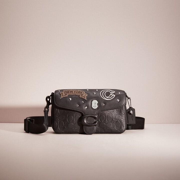 Mini Ergo Bag With Crossbody Strap In Upcrushed Upcrafted Leather